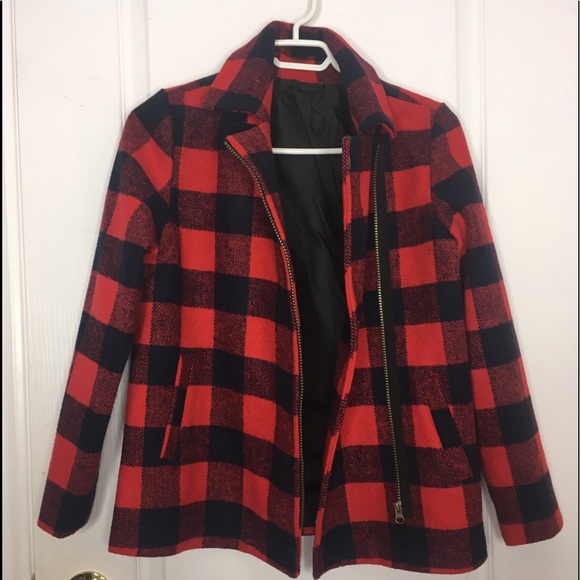 Checkered coat - Picture 1 of 3